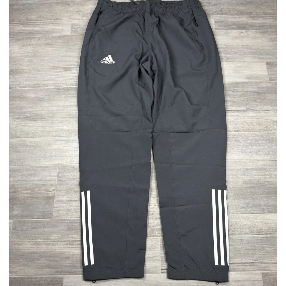 ADIDAS MEN'S SIZE XL HOCKEY RINK SUIT PANTS COLOR‎ GREY GF8189 MULTI SPORTS NWT